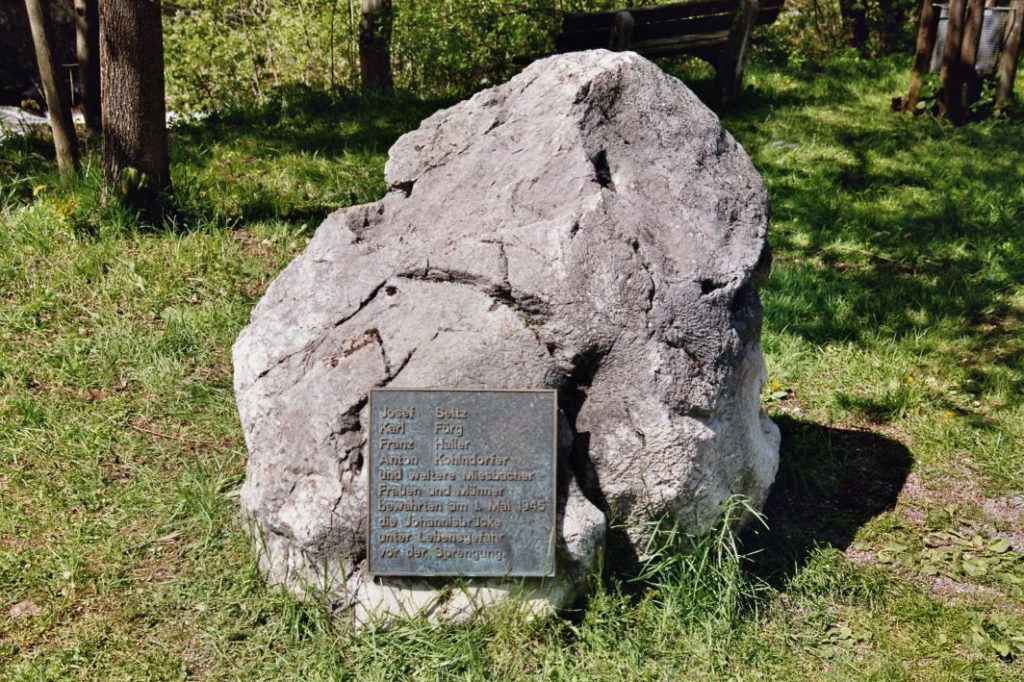 Kriegsende Brückensprengung