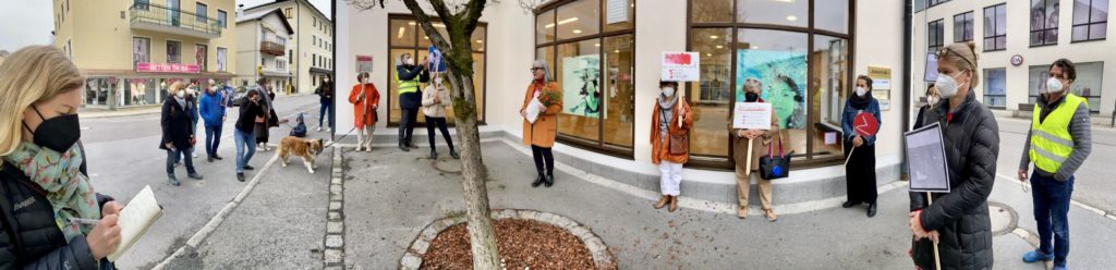 Maidemo für die Kunst in Zeiten von Corona