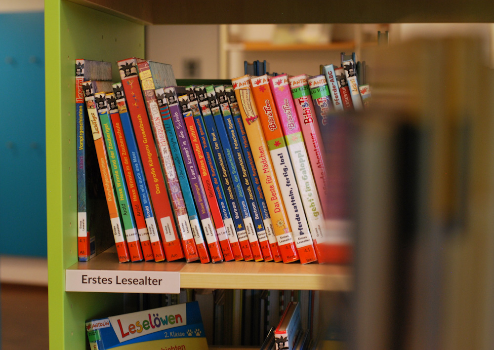 Bücher in der Miesbacher Stadtbücherei
