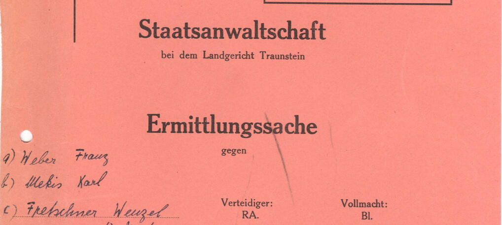 Mordfälle in Bayern