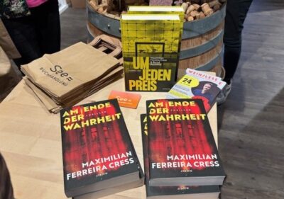 Lesung, WeinGerg, Maximilian Ferreira Cress, Am Ende der Wahrheit