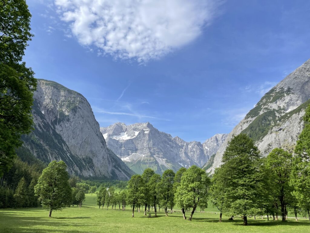 Der Große Ahornboden in Eng