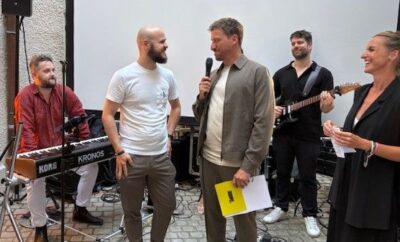 Regisseur Thomas Rösing, der den Award in der Kategorie „Best Commercial“