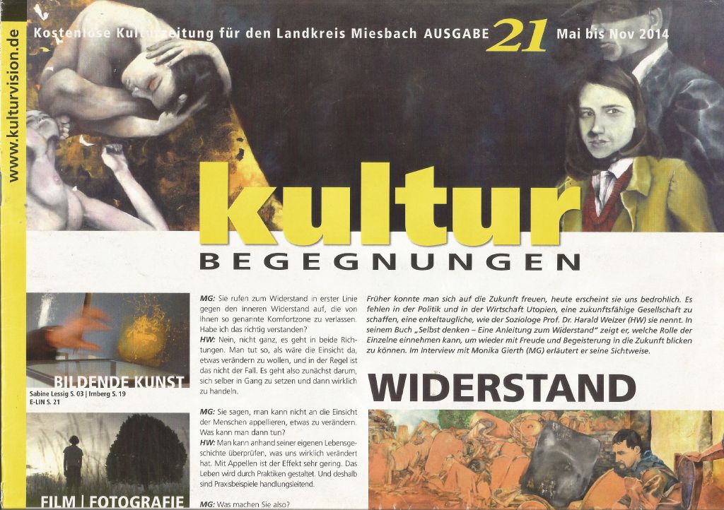 21. Ausgabe der KulturBegegnungen erschein zum 10. Jahrestag von Kulturvision