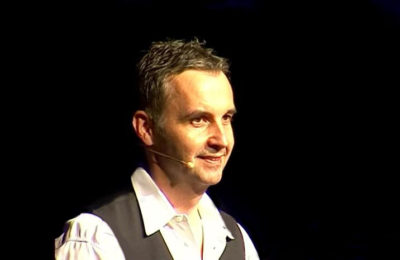 Stefan Kröll auf der Bühne