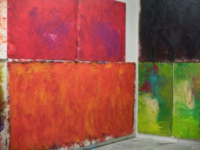 Abschlußarbeiten aus dem Kurs von Prof. Hermann Nitsch