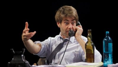 Claus von Wagner auf der Bühne