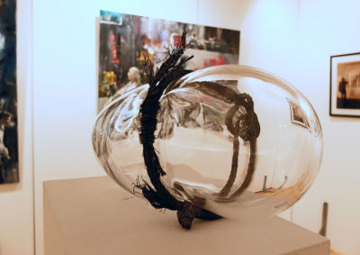 Glasobjekt von Ursula-Maren Fitz