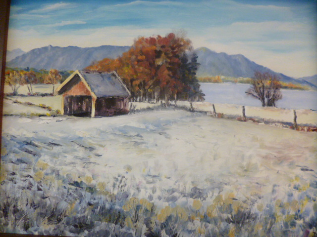 Dierk Schwender "Schnee im Herbst"