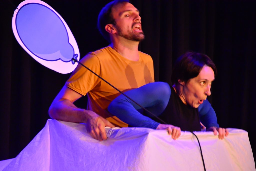 ensemble peripher - Auf der Achterbahn: Lydia Starkulla und Guido Drell.