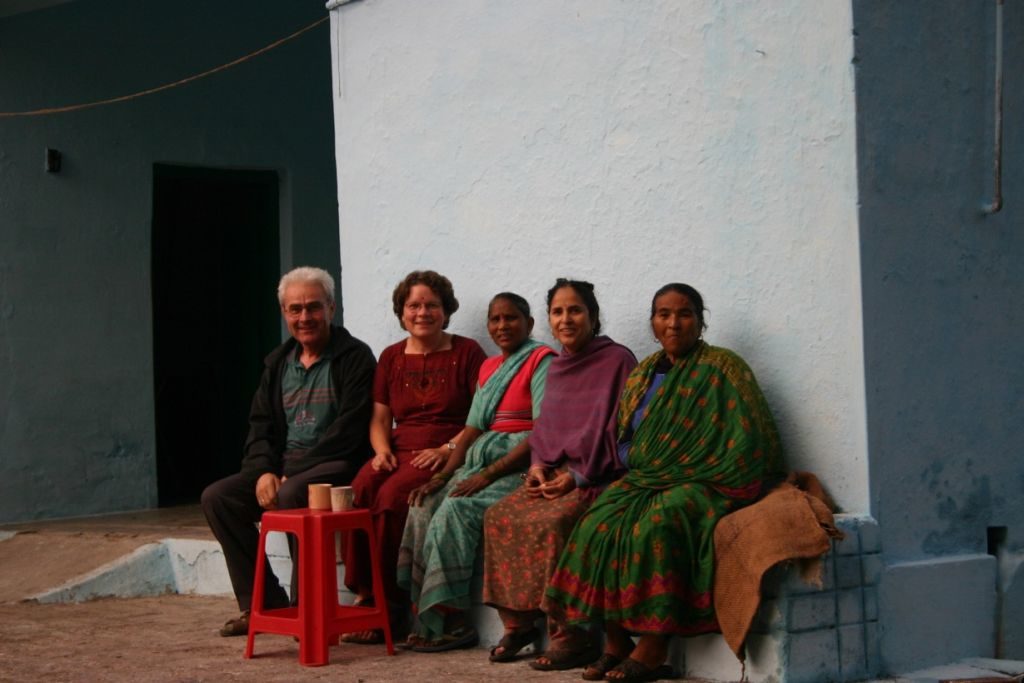 Renate und Rudolf Hogger in Indien