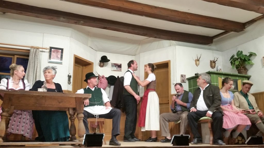 Theaterbühne Warngau. Ensemble.
