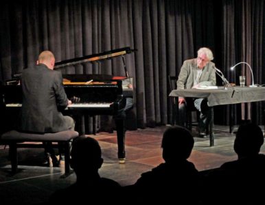 Martin Kälberer (Klavier) und Gerd Anthoff (Lesung)