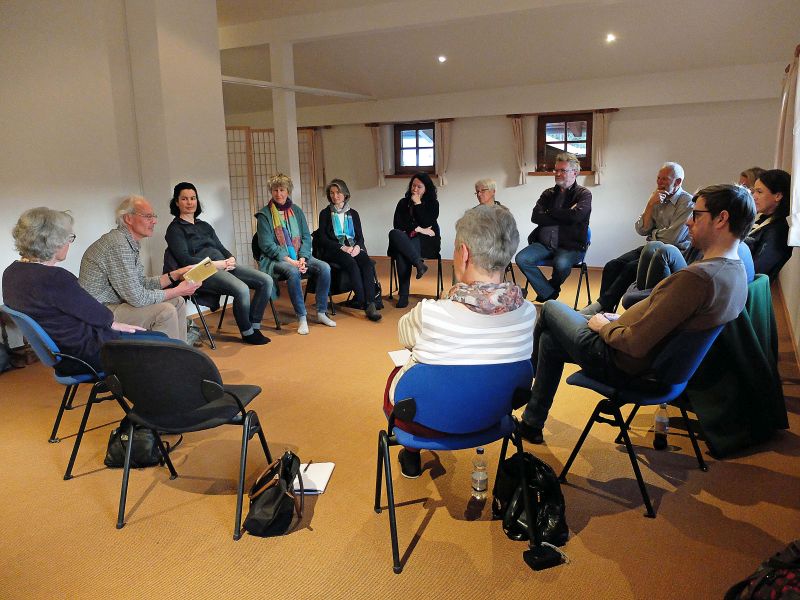 Gesprächsrunde im Domicilium Weyarn mit Dr. Peter Erlenwein 