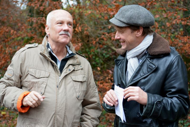 Christoph Quarch und Marc Tügel beim ersten Philosophietag in Valley