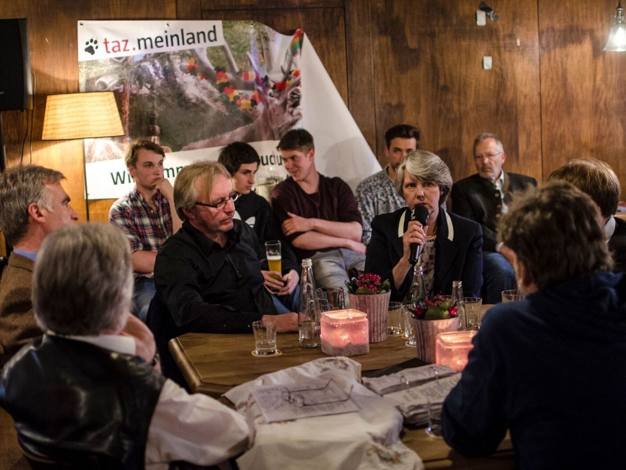 taz in Holzkirchen Andreas Rüttenauer