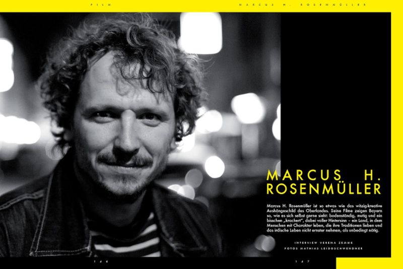 Mathias Leidgeschwender: Fotostrecke Marcus H. Rosenmüller