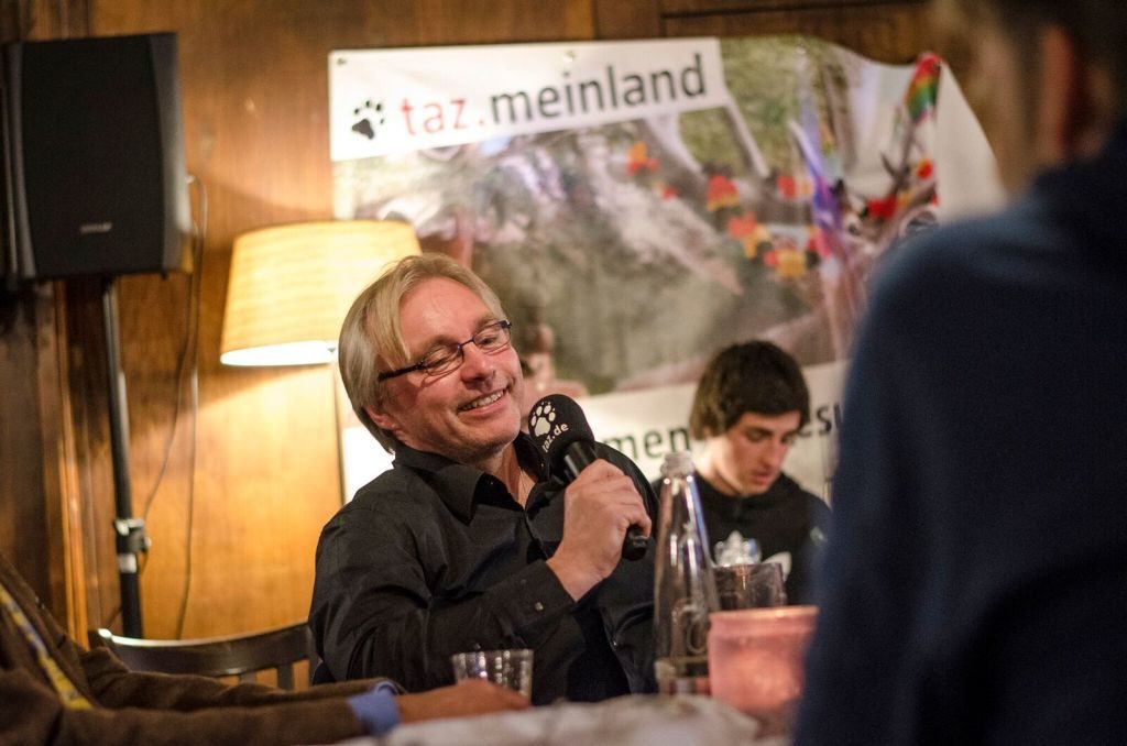 taz in Holzkirchen Franz Lütje