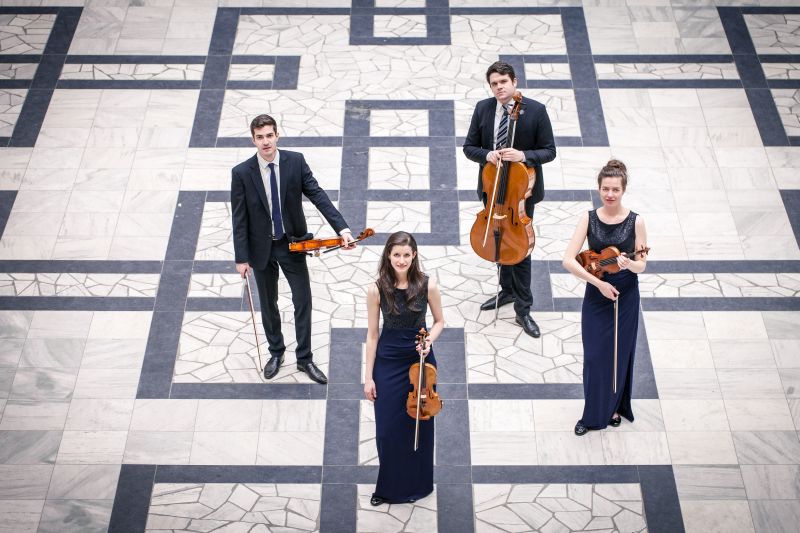 Aris Quartett beim Podium junger Solisten