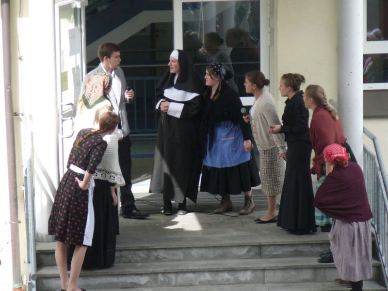 Miesbach Reformation - Protest gegen den „Kruzifixerlass“. Foto: Lautenbacher