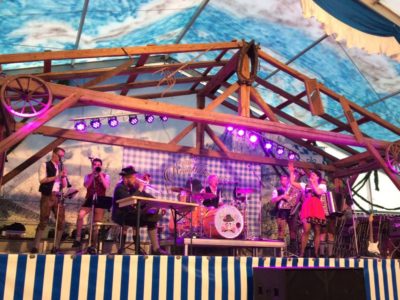 The Heimatdamisch - super Stimmung auf der Bühne und im Festzelt