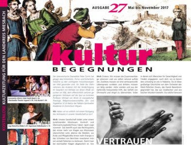 Titelblatt der 27. Ausgabe der KulturBegegnungen
