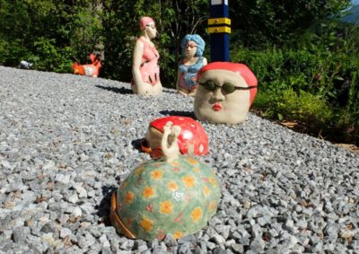 Hilo Fuchs - Figurengruppe „Eintauchen. Abtauchen. Auftauchen“