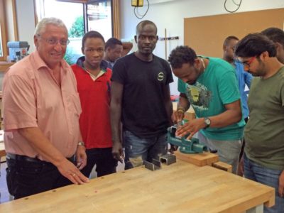 In den Asylwerkstätten, Foto: Max Niedermeier