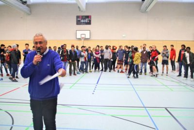 Max Niedermeier beim Fussball ohne Grenzen – Turnier, Foto: Sabine Kirchmair
