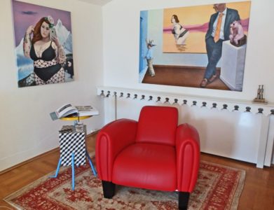 Bilder üppiger Frauen, Zhao Bin, Foto: Ines Wagner