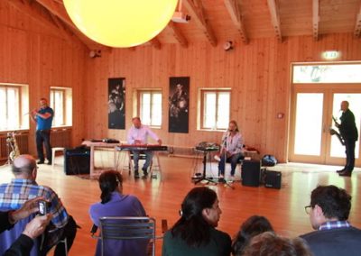 Konzert zur Vernissage in der Alten Tenn am Tannerhof - Horst Hermenau