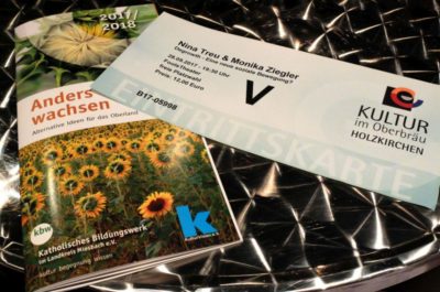 Neue Broschüre „Anders wachsen“ und Ticket der Veranstaltung "Degrowth - eine neue Bewegung"