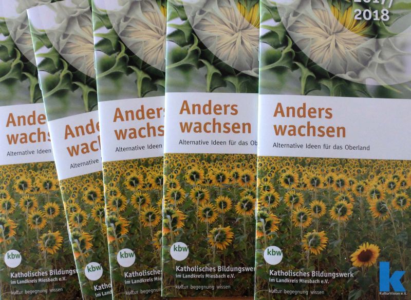 Die neue Broschüre „Anders wachsen von KulturVision und dem KBW - ein Beitrag zu Degrowth