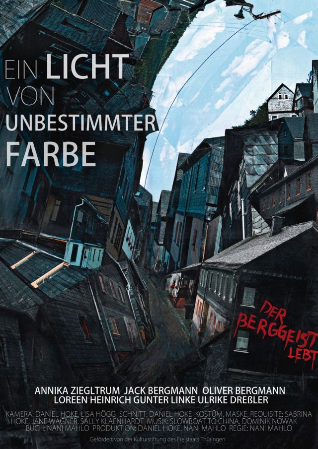 beim Lichtbildfestival: Filmplakat: Nani Mahlos Kurzfilm „Ein Licht von unbestimmbarer Farbe“. Foto: KN