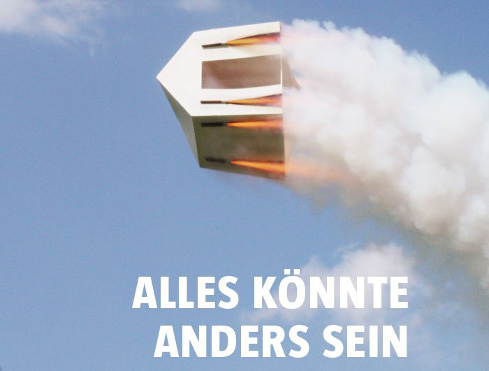 Titel der ersten Ausgabe der tazFUTURZWEI - Ausschnitt: Alles könnte anders sein