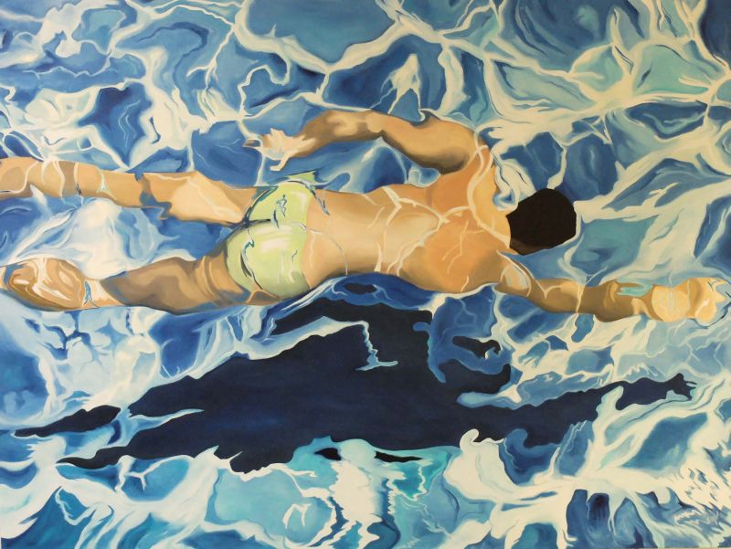 Heinz Stoewer "the diver" im Stadtmuseum Bad Tölz