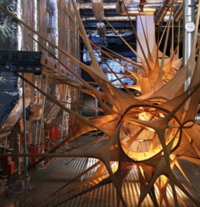 Lichtbildfestival Kunstdünger e.V.Sibylle Kobus „Zwerchfell“ – im Gebläseraum des Waitzinger Kellers