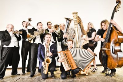 Quadro Konzert beim sSchliersser Kulturherbst - Nuevo und Harmonic Brass