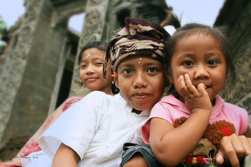 Karin Rebecca Baum fotografierte Kinder in Bali