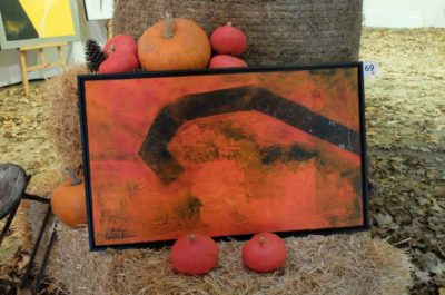 Walter Franzen - Malerei und Kürbisse.