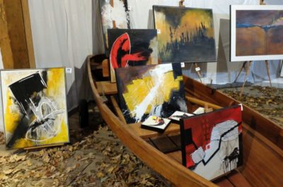 Walter Franzen hat die Boote integriert.