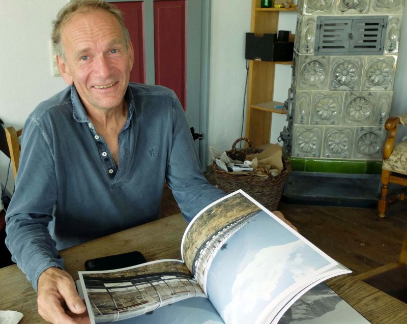 Gespräch mit Bergführer Hajo Netzer über das Buch "Berge..." von Uli Wiesmeier