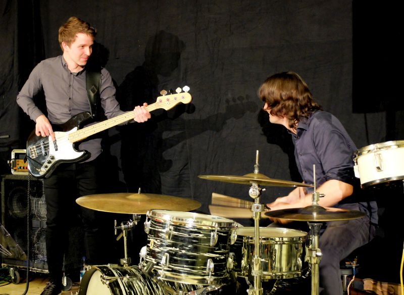 Ludwig Klöckner (Bass) und Manfred Mildenberger (Drums).