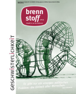 In "Brennstoff" Ausgabe Nr. 50 von GEA fand Monika Ziegler zahlreiche lesenswerte Beiträge zum Thema Soziale Intelligenz (Titelblatt)