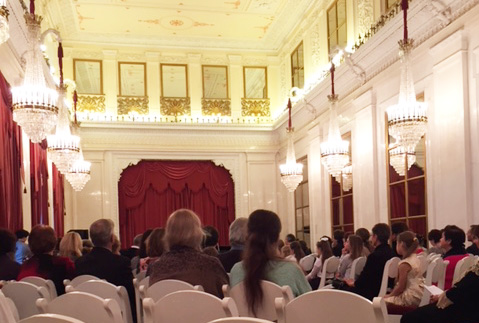  Gala-Konzert in St. Petersburg.