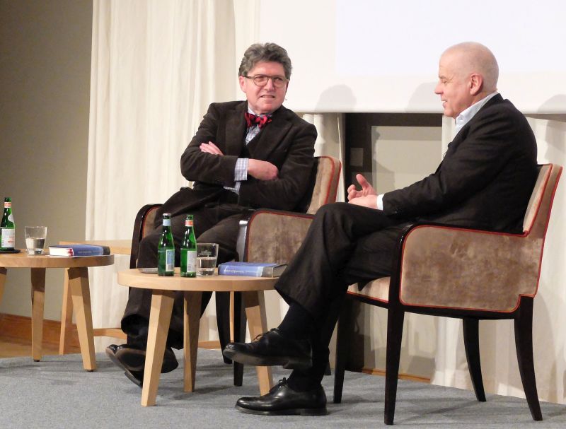 Prof. Dr. Wilhelm Vossenkuhl im Gespräch mit Dr. Matthias Politycki