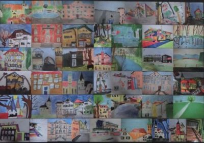 Kinder malen "Mein Miesbach".