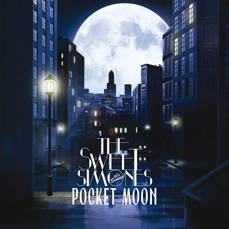 Cover von „Pocket Moon“ - CD mit 10 Eigenkompositionen mit energiegeladenem Neo Swing