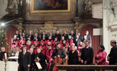 Dirigent und Kantor Sebastian Schober.