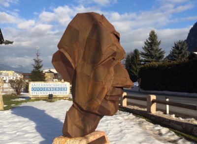 Markus Thurner: „Altwürde“, Bronzeplastik, Kunstpreis Imst